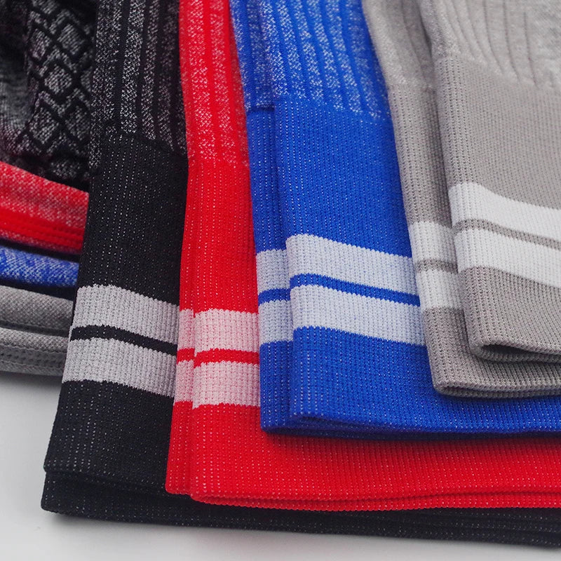 Seamless Sports Pants Striped Knitted Gym Leggings