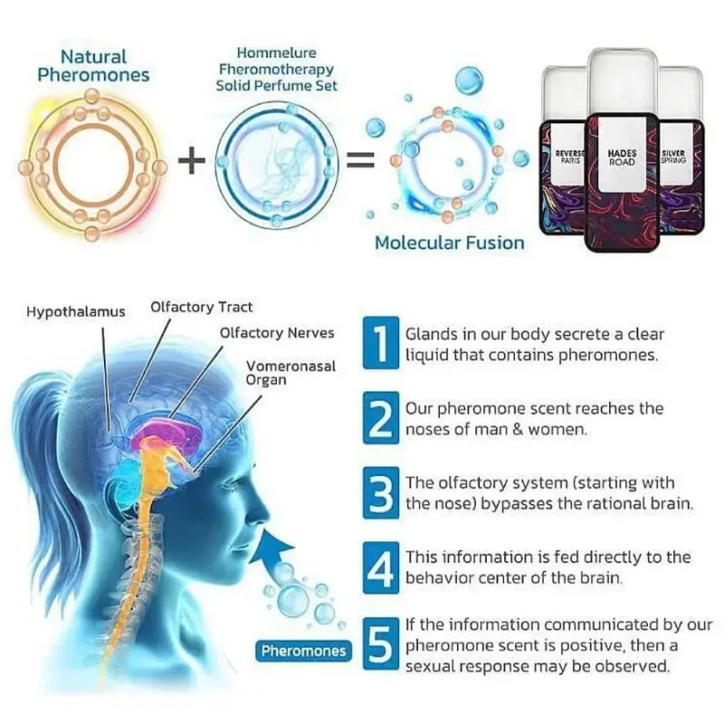 Solid Perfume Set Portable Perfume