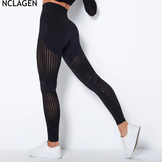 NCLAGEN Seamless Leggings Sports for Women