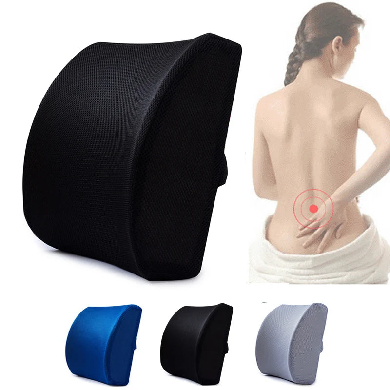 Soft Memory Foam Lumber Support Back Massager