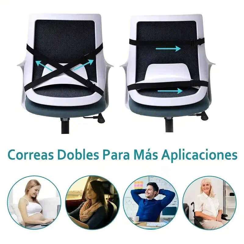 Memory Foam Non-Slip Car Seat Cushion for Office