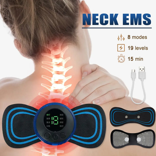 Electric EMS Neck Massager Mini