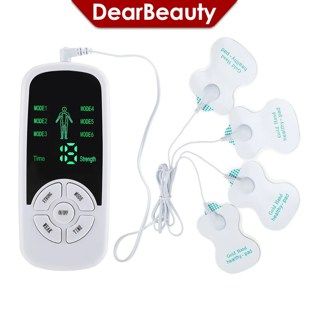 EMS Electric Muscle Therapy Stimulator 6 Modes