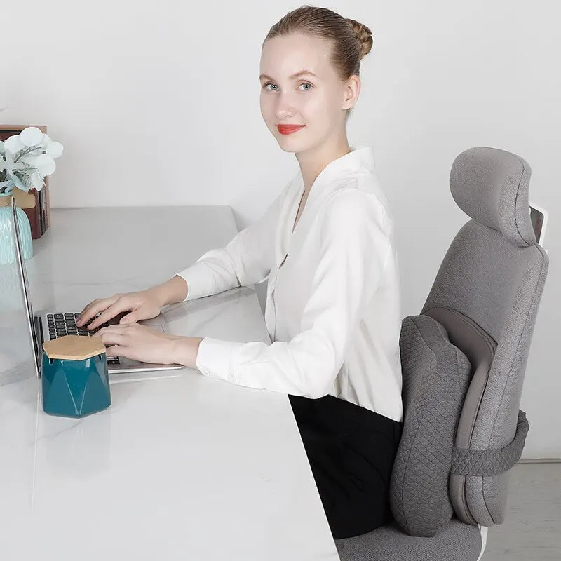 Lumbar Support Pillow For Office Chair And Car Seat