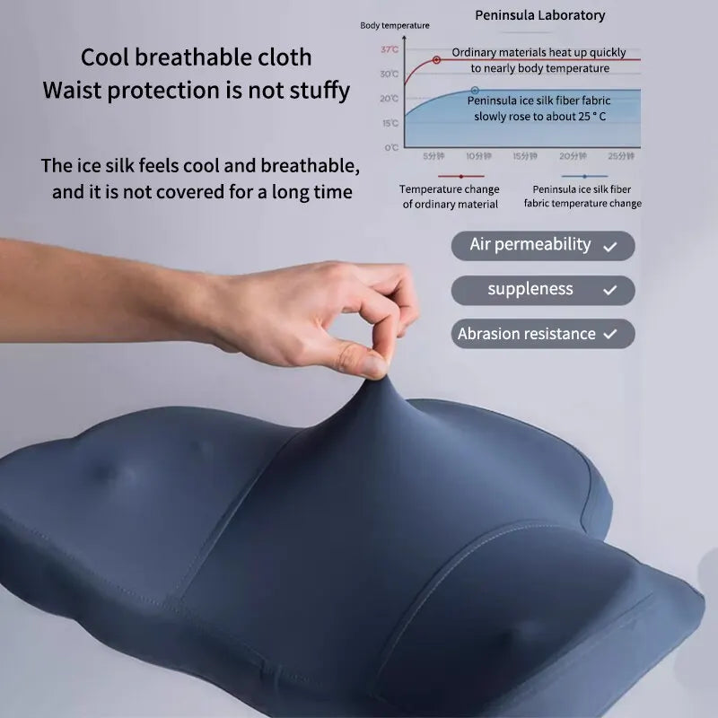 Cushion Seat For a Long Time, Lumbar Support Massage Back