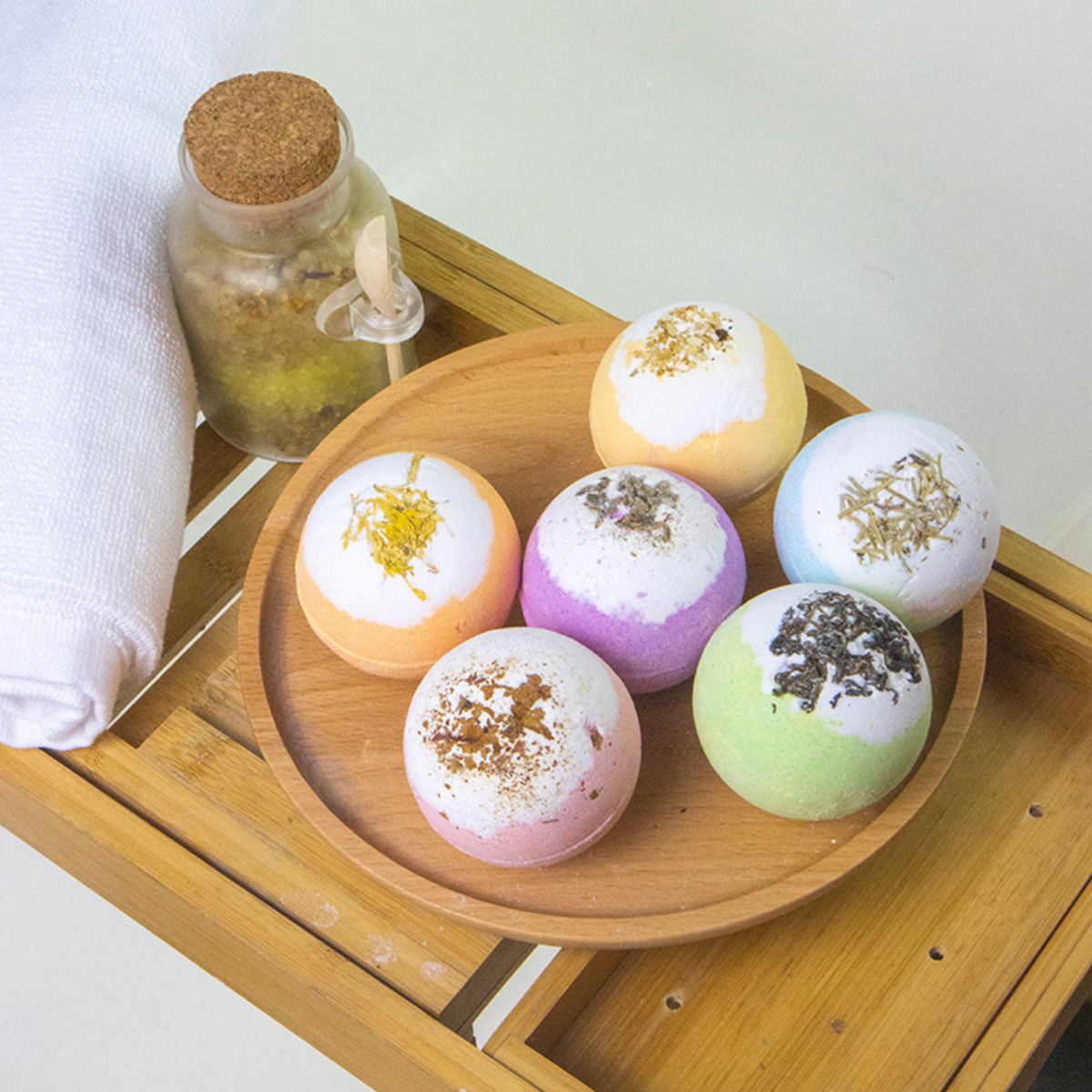 Herbal Essential Oil Bubble Bath Ball